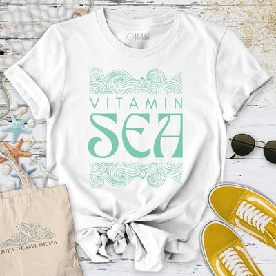 Vitamin Sea T-Shirt - Ocean Graphic Tee - Gift for Ocean Lovers - Unisex