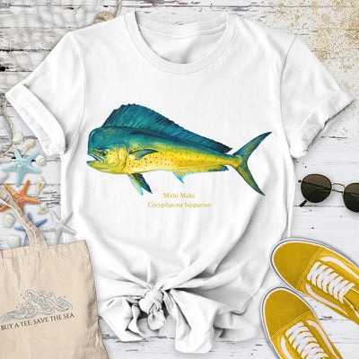 Mahi Mahi T-Shirt - Ocean Graphic Tee - Gift for Ocean Lovers - Unisex