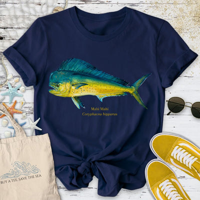 Mahi Mahi T-Shirt - Ocean Graphic Tee - Gift for Ocean Lovers - Unisex