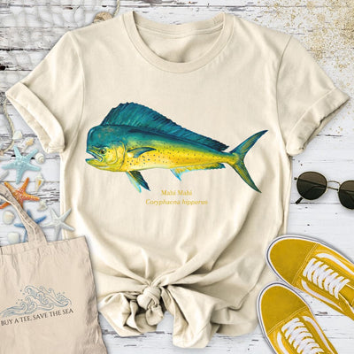 Mahi Mahi T-Shirt - Ocean Graphic Tee - Gift for Ocean Lovers - Unisex