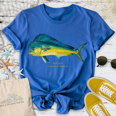 Mahi Mahi T-Shirt - Ocean Graphic Tee - Gift for Ocean Lovers - Unisex