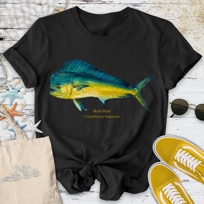 Mahi Mahi T-Shirt - Ocean Graphic Tee - Gift for Ocean Lovers - Unisex