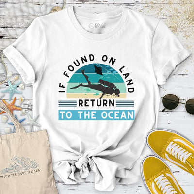 Return To The Ocean T-Shirt - Graphic Tee - Gift for Ocean Lovers - Unisex