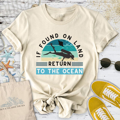 Return To The Ocean T-Shirt - Graphic Tee - Gift for Ocean Lovers - Unisex
