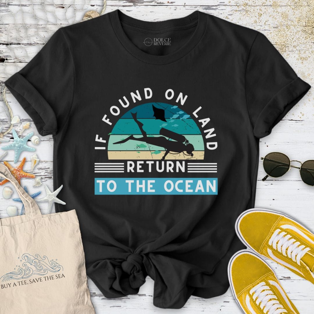 Return To The Ocean T-Shirt - Graphic Tee - Gift for Ocean Lovers - Unisex