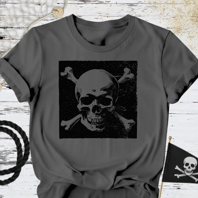 Pirate Skull T-Shirt - Ocean Graphic Tee - Gift for Ocean Lovers - Unisex