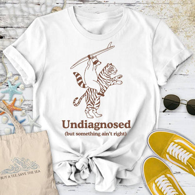 Undiagnosed T-Shirt - Ocean Graphic Tee - Gift for Ocean Lovers - Unisex