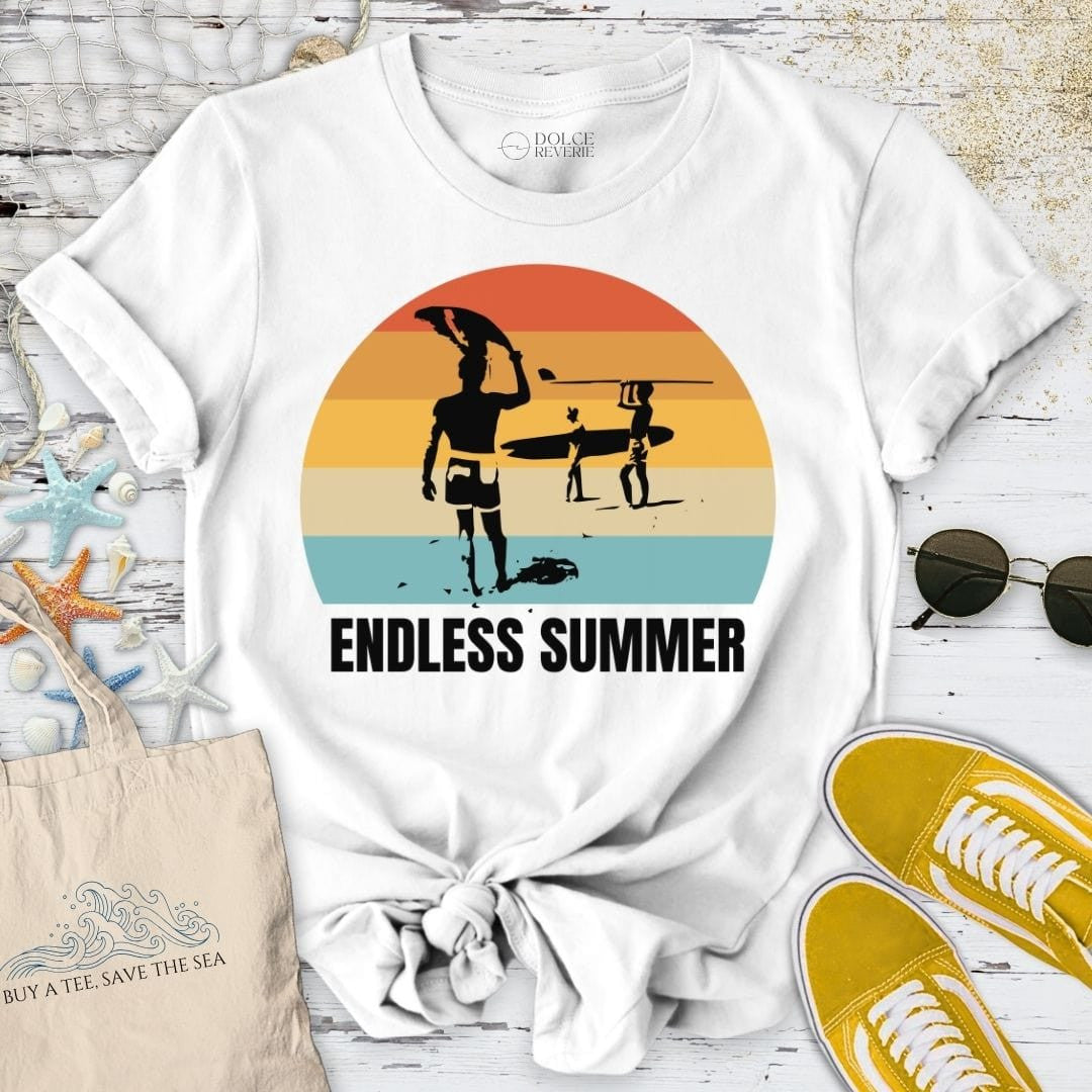 Endless Summer T-Shirt - Ocean Graphic Tee - Gift for Ocean Lovers - Unisex