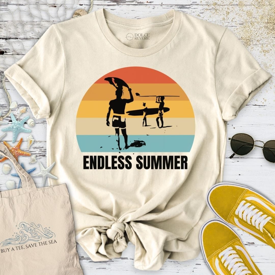 Endless Summer T-Shirt - Ocean Graphic Tee - Gift for Ocean Lovers - Unisex