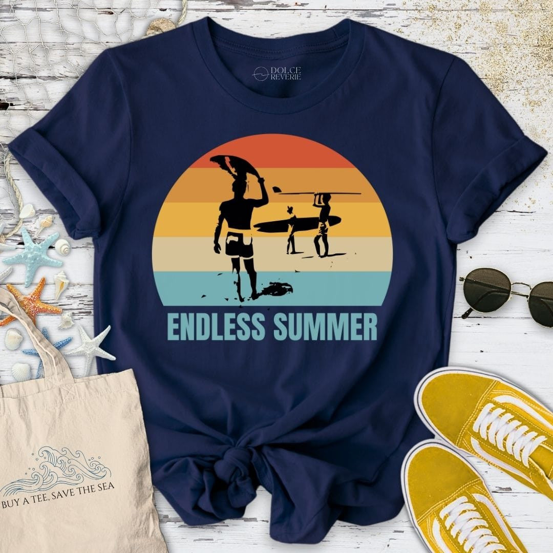 Endless Summer T-Shirt - Ocean Graphic Tee - Gift for Ocean Lovers - Unisex