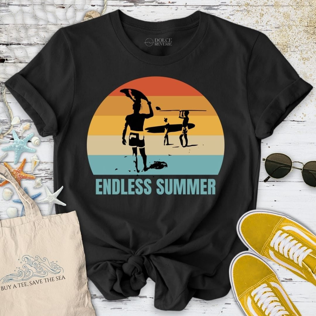 Endless Summer T-Shirt - Ocean Graphic Tee - Gift for Ocean Lovers - Unisex