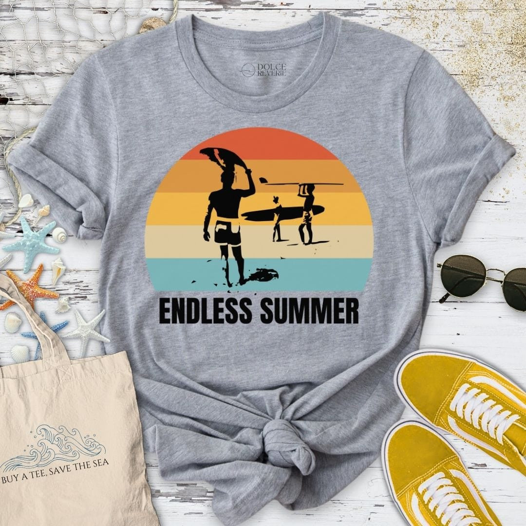 Endless Summer T-Shirt - Ocean Graphic Tee - Gift for Ocean Lovers - Unisex