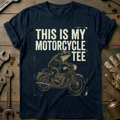 This is my Biker Frog 40 Motorcycle T-Shirt AU Gift For Biker