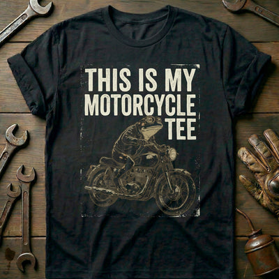 This is my Biker Frog 40 Motorcycle T-Shirt AU Gift For Biker
