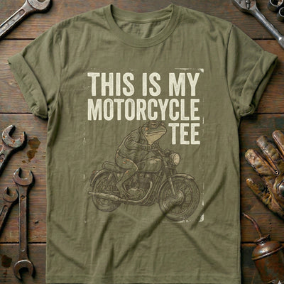 This is my Biker Frog 40 Motorcycle T-Shirt AU Gift For Biker