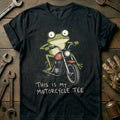 This is my Biker Frog 25 Motorcycle T-Shirt US Gift For Biker