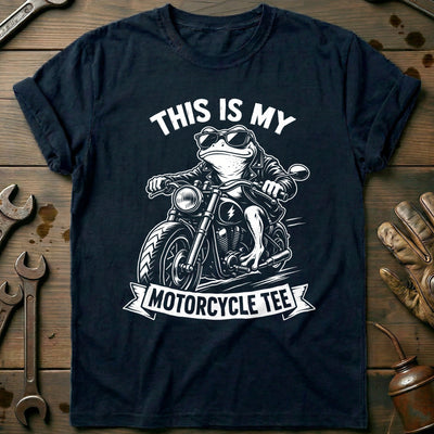 This is my Biker Frog 32 Motorcycle T-Shirt AU Gift For Biker