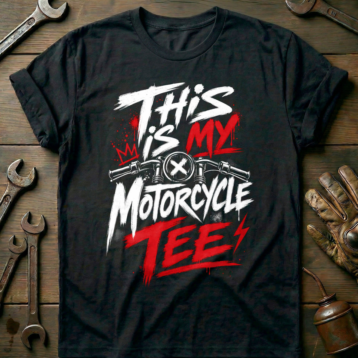 This is my Biker Frog 57 Motorcycle T-Shirt EU Gift For Biker
