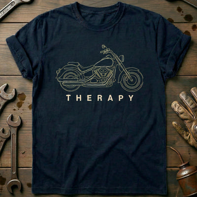 Cruiser Therapy 56 Motorcycle T-Shirt GC Gift For Biker
