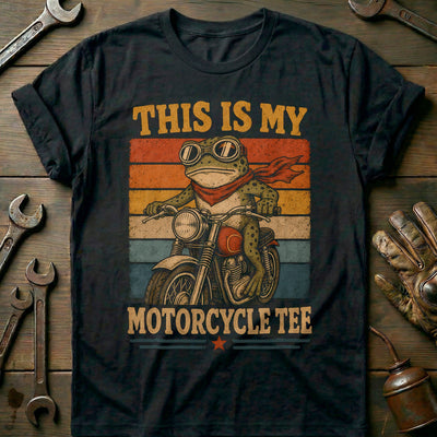 This is my Biker Frog 48 Motorcycle T-Shirt EU Gift For Biker