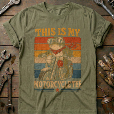 This is my Biker Frog 48 Motorcycle T-Shirt EU Gift For Biker