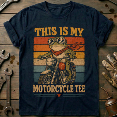 This is my Biker Frog 48 Motorcycle T-Shirt EU Gift For Biker