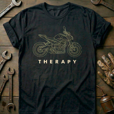 Streetfighter Therapy 41 Motorcycle T-Shirt Gift For Biker