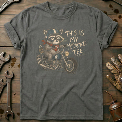 This is my Biker Raccoon 11 Motorcycle T-Shirt AU Gift For Biker