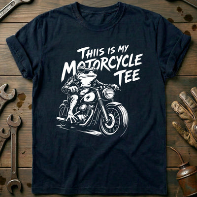 This is my Biker Frog 58 Motorcycle T-Shirt AU Gift For Biker