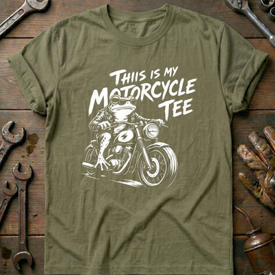 This is my Biker Frog 58 Motorcycle T-Shirt AU Gift For Biker