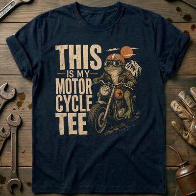 This is my Biker Frog 50 Motorcycle T-Shirt GC Gift For Biker