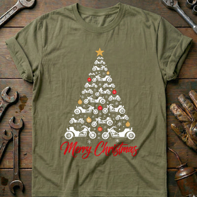 Trike Christmas Tree Motorcycle T-Shirt GC Gift For Biker