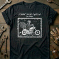 Flight is an Option Not Dinner Motorcycle T-Shirt AU Gift For Biker