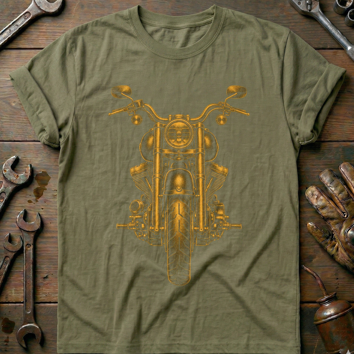 Cruiser Motorcycle T-Shirt AU Gift For Biker