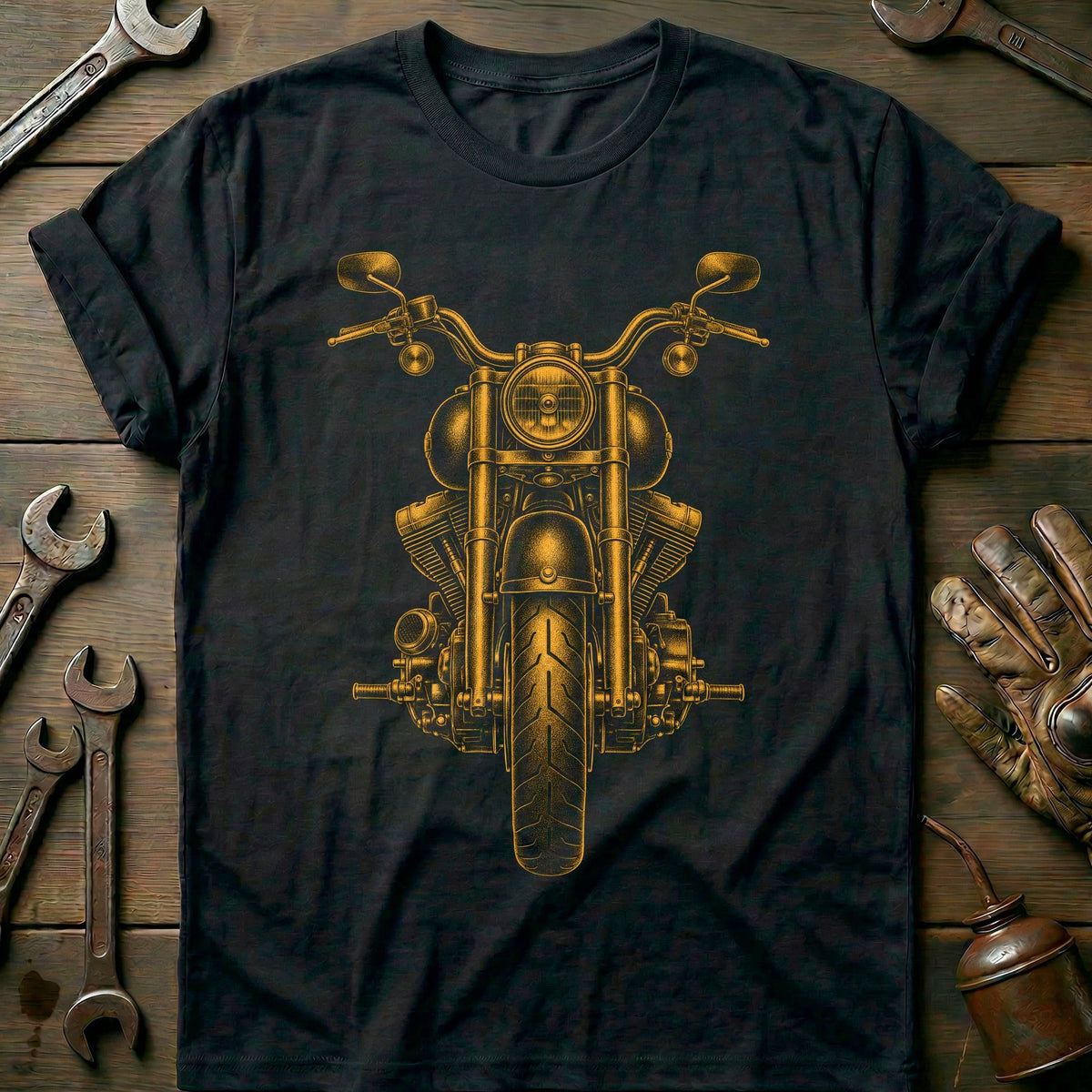 Cruiser Motorcycle T-Shirt GC Gift For Biker