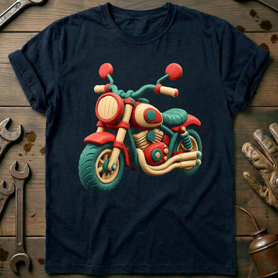 Claymation Moto Motorcycle T-Shirt Gift For Biker