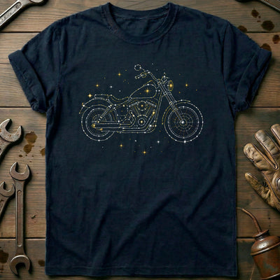 Constellation Moto Motorcycle T-Shirt AU Gift For Biker