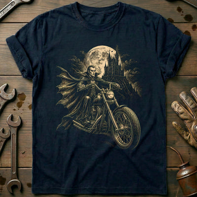 Blood and Chrome Motorcycle T-Shirt EU Gift For Biker
