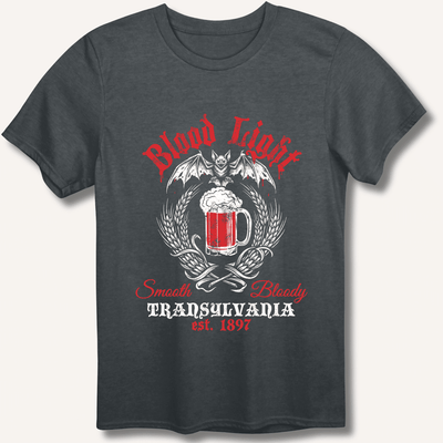 Blood Light T-Shirt Gift For Bourbon Drinker