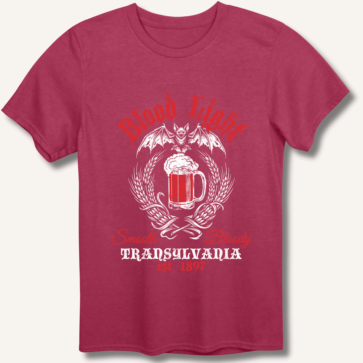 Blood Light T-Shirt Gift For Bourbon Drinker