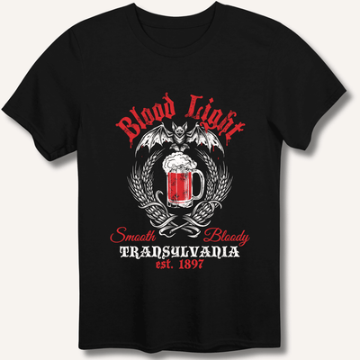 Blood Light T-Shirt Gift For Bourbon Drinker