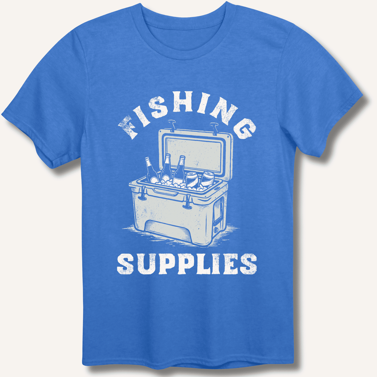 Fishing Supplies T-Shirt Gift For Bourbon Drinker