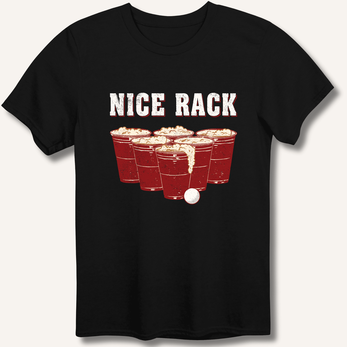 Nice Rack T-Shirt Gift For Bourbon Drinker