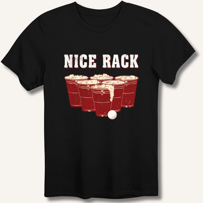 Nice Rack T-Shirt Gift For Bourbon Drinker