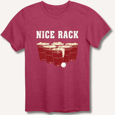 Nice Rack T-Shirt Gift For Bourbon Drinker