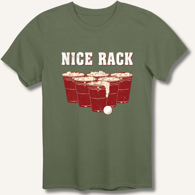 Nice Rack T-Shirt Gift For Bourbon Drinker