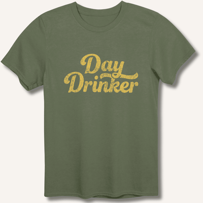 Day Drinker T-Shirt Gift For Bourbon Drinker