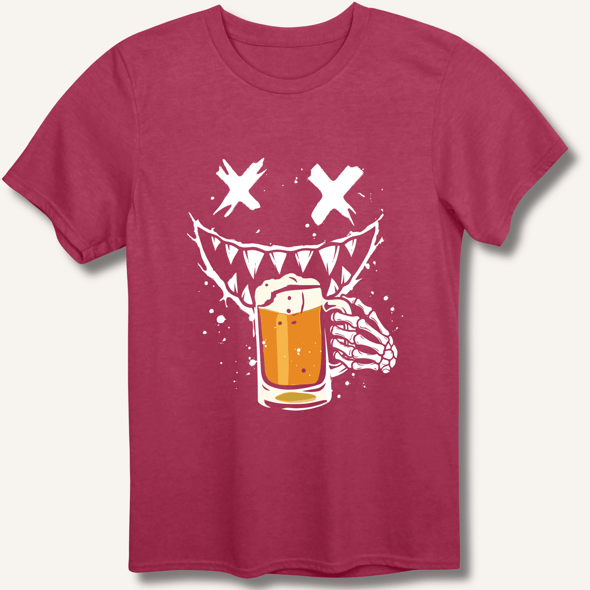 Graffiti Monster T-Shirt Gift For Bourbon Drinker