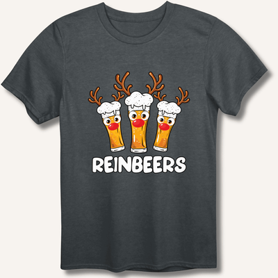 Reinbeers T-Shirt Gift For Bourbon Drinker