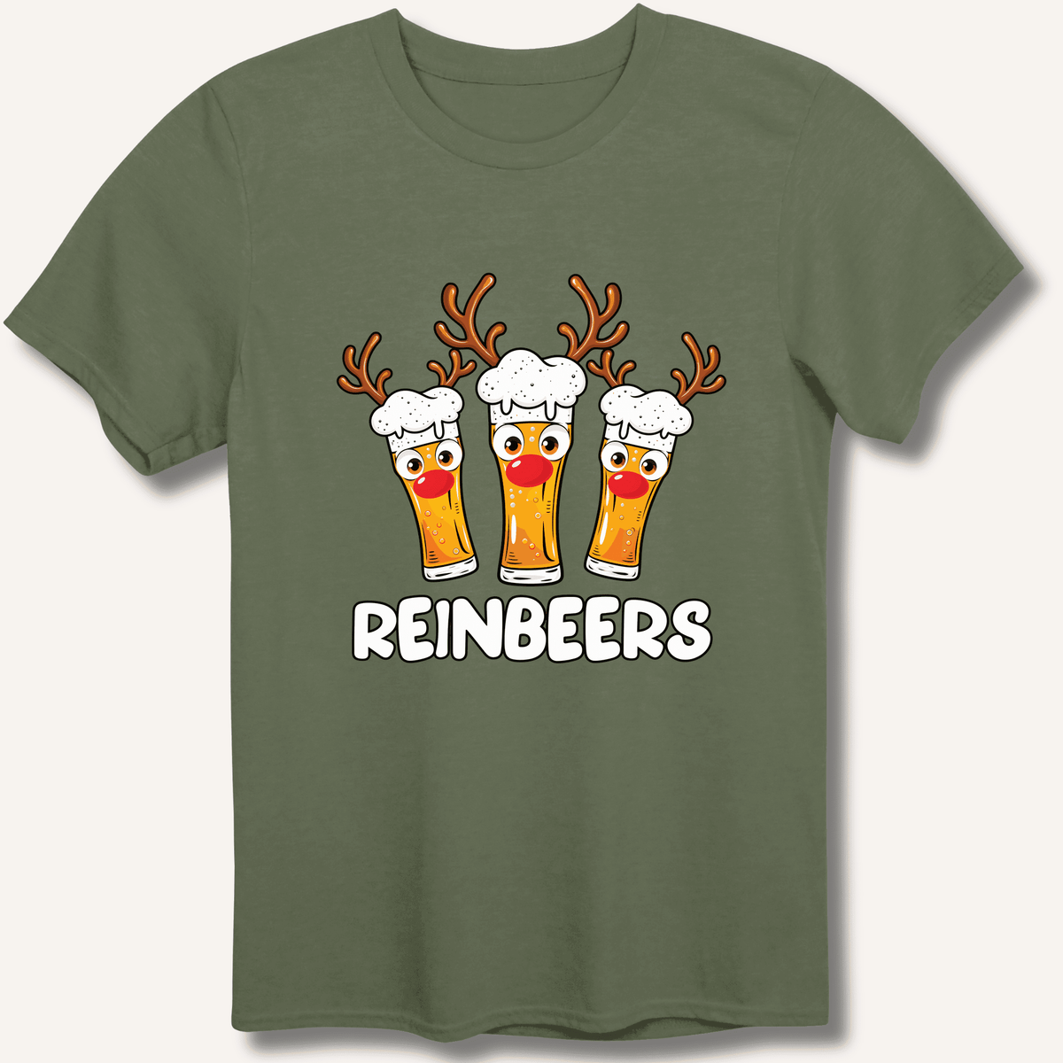 Reinbeers T-Shirt Gift For Bourbon Drinker